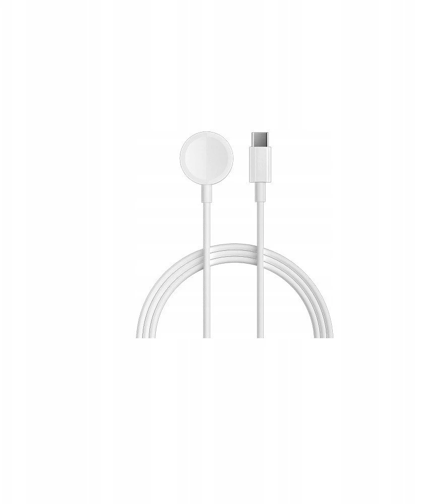 Devia belaidis įkroviklis Kintone USB-C 1,0 m baltos spalvos skirtas Apple Watch