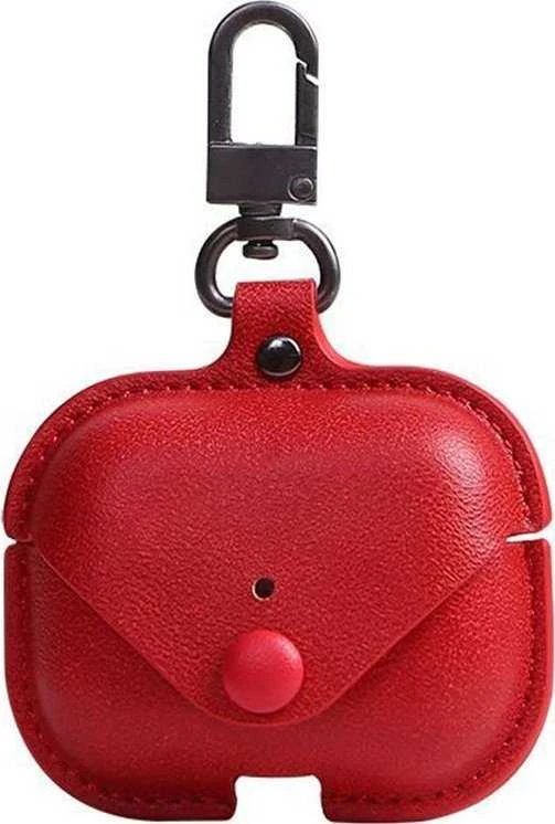 Dėklas Devia Devia Lux Series Eco Leather Look magnetinis karabinas, skirtas Apple AirPods 1st Generation ausinėms