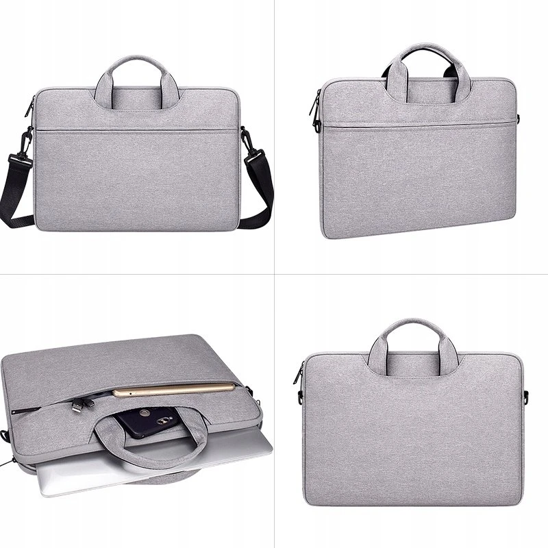 Devia nešiojamo kompiuterio krepšys / MacBook handbag Justyle 13,3'' pilkos spalvos