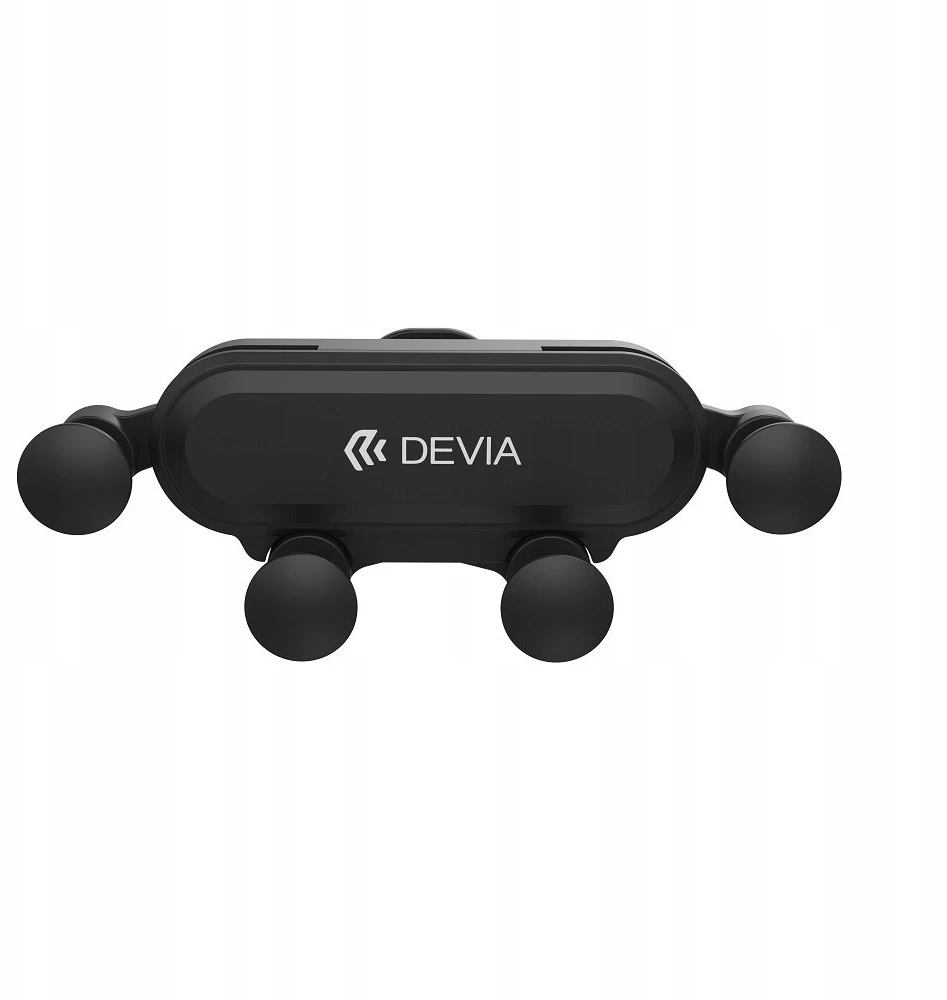 Devia automobilinis laikiklis Kintone ES071 gravity air vent juodos spalvos