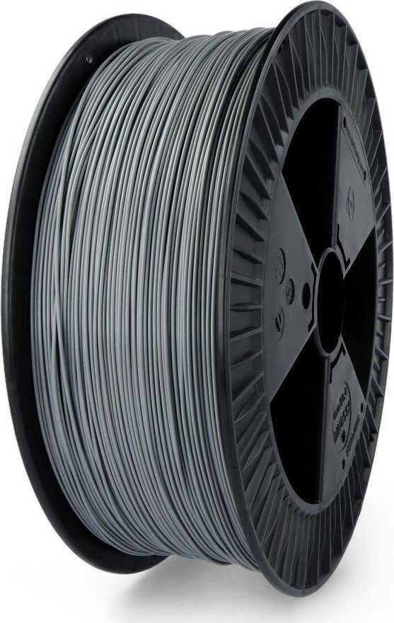 Pilkas 1.75mm PLA filamentas 2kg ritėje