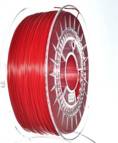 Raudonas PLA 3D spausdinimo plastikas ant ritės