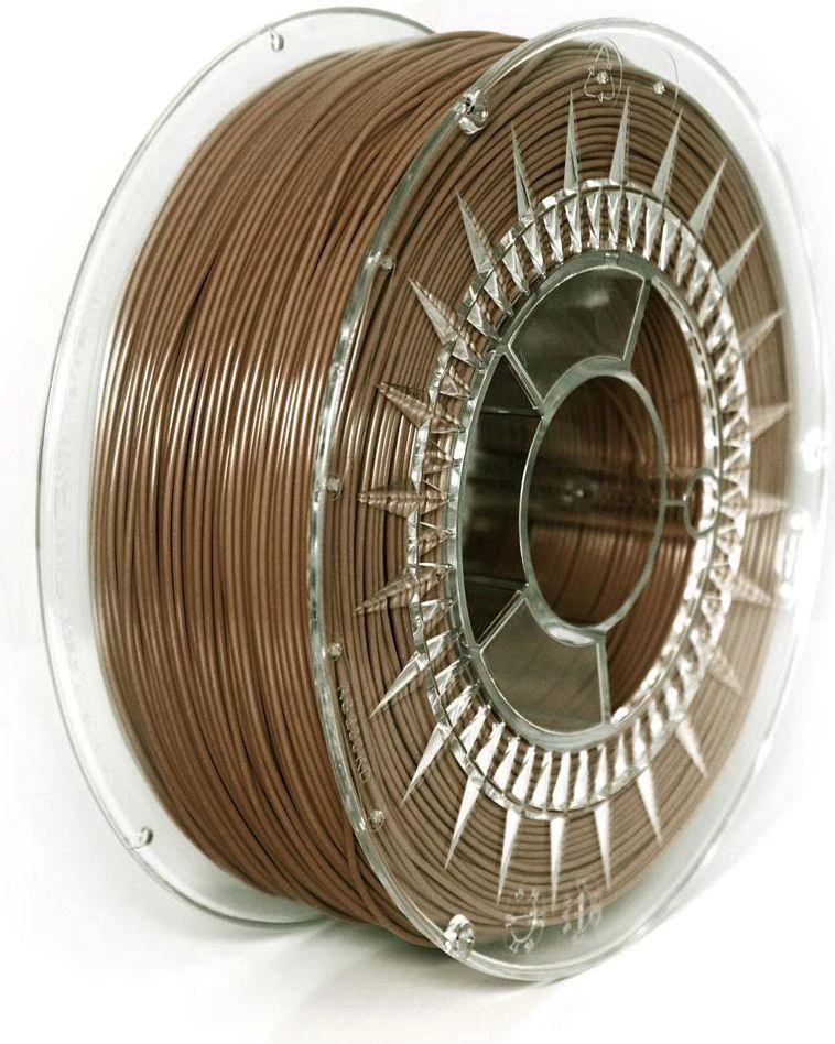 Rudas PLA 3D spausdinimo siūlas, 1.75mm ritė