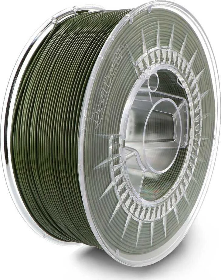 ASA plastiko ritė 1.75mm alyvuogių žalia