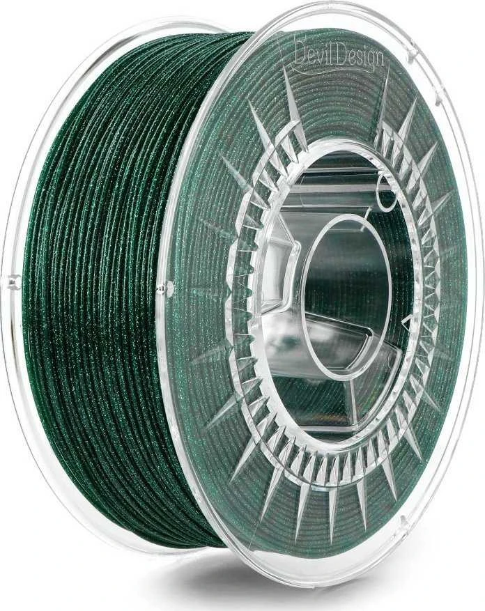 Devil Design PLA 1.75mm Galaxy žalia ritė