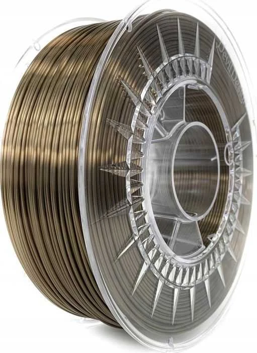 Bronzinė PLA Silk gija 1.75mm ritėje