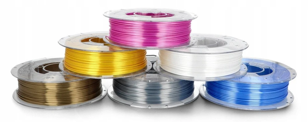 Devil Design Filament Startpack PLA 1.75mm - 6 x 0.33kg rinkinys - Šilkas}