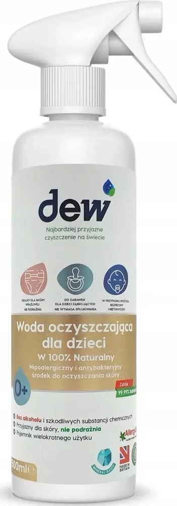 Dew Rasa – valomasis vanduo vaikams | 500 ml