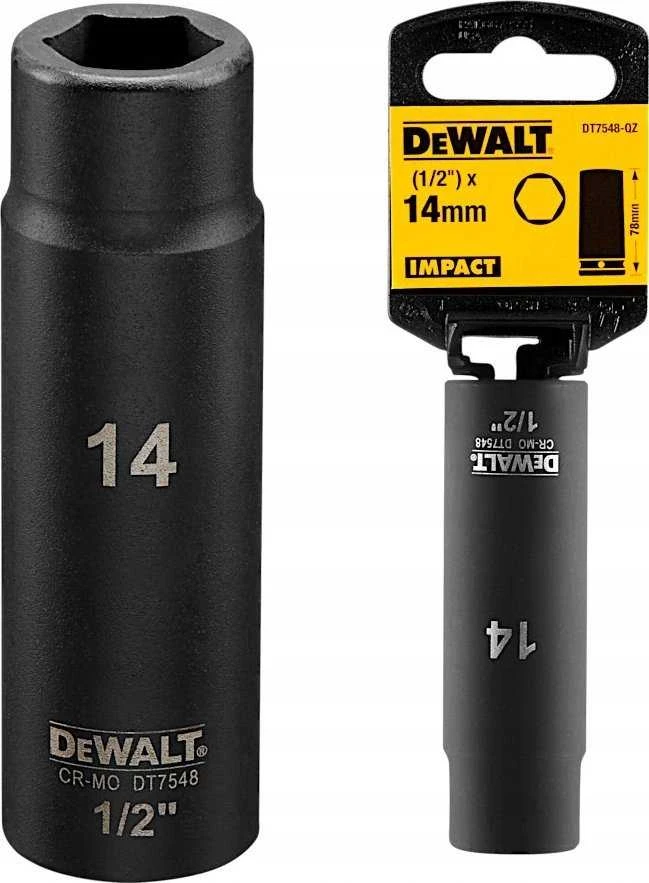 Dewalt nasadka 14mm 1/2c impact socket deep