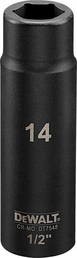 Dewalt nasadka 14mm 1/2c impact socket deep