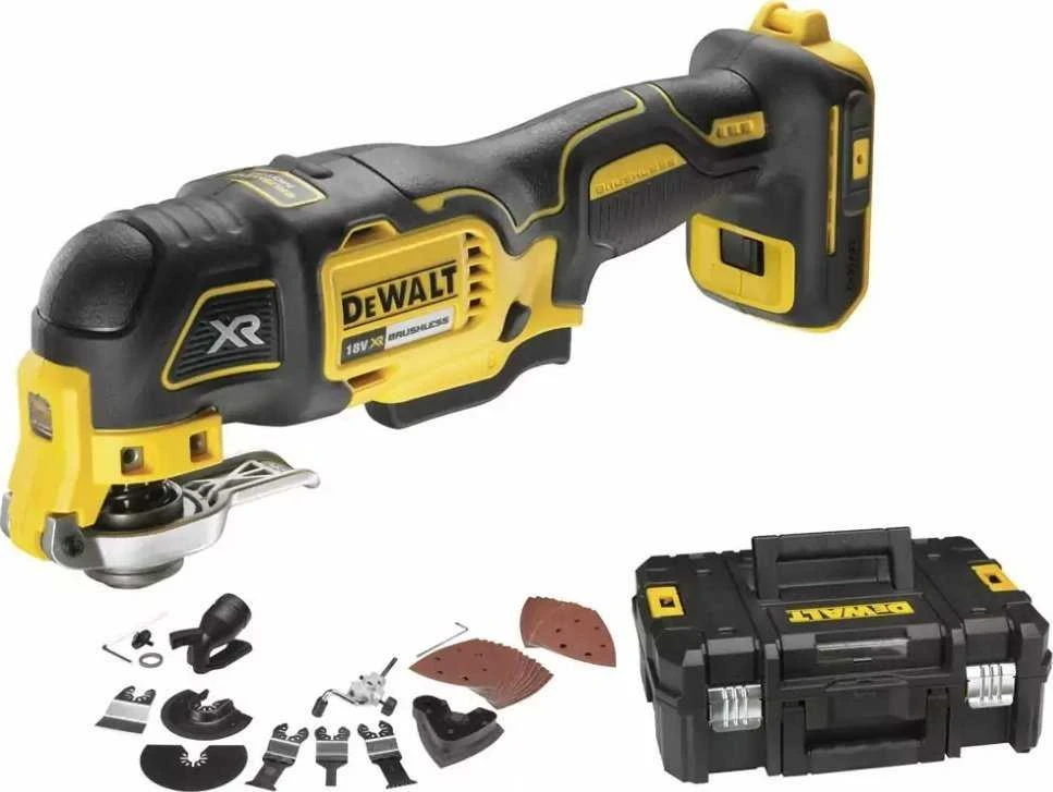 DEWALT daugiafunkcinis įrankis DCS356NT 18V, be akumuliatoriaus ir kroviklio, TSTAK lagaminas