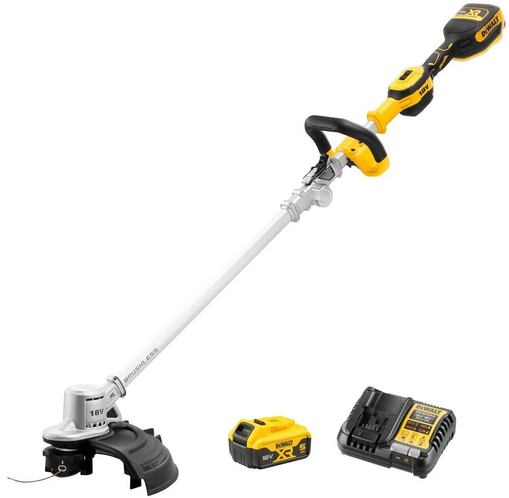 Akumuliatorinė žoliapjovė / trimeris DeWalt 18V, 1x 5.0Ah (DCMST561P1-QW)