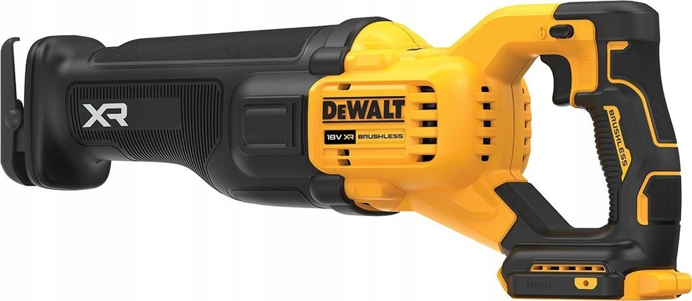 Akumuliatorinis tiesinis pjūklas DeWalt DCS386H2T-QW; 18 V; 2x5,0 Ah akum.