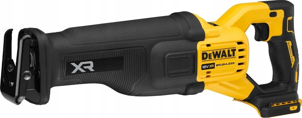Akumuliatorinis tiesinis pjūklas DeWalt DCS386H2T-QW; 18 V; 2x5,0 Ah akum.