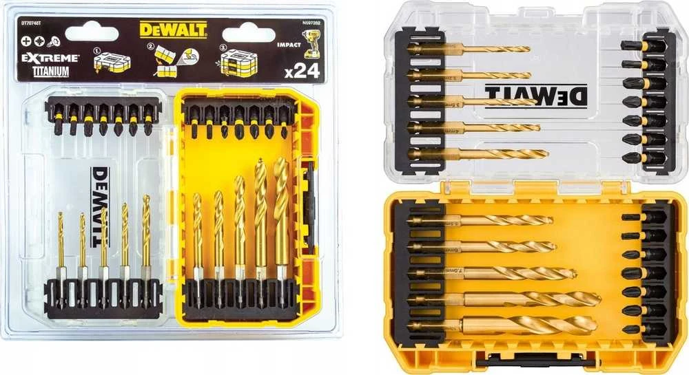 Dewalt grąžtas 24cz flextorq gręžimo rinkinys