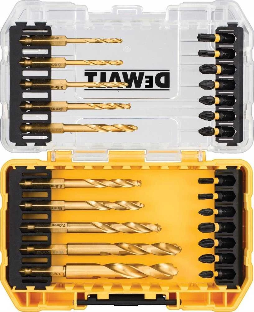 Dewalt grąžtas 24cz flextorq gręžimo rinkinys