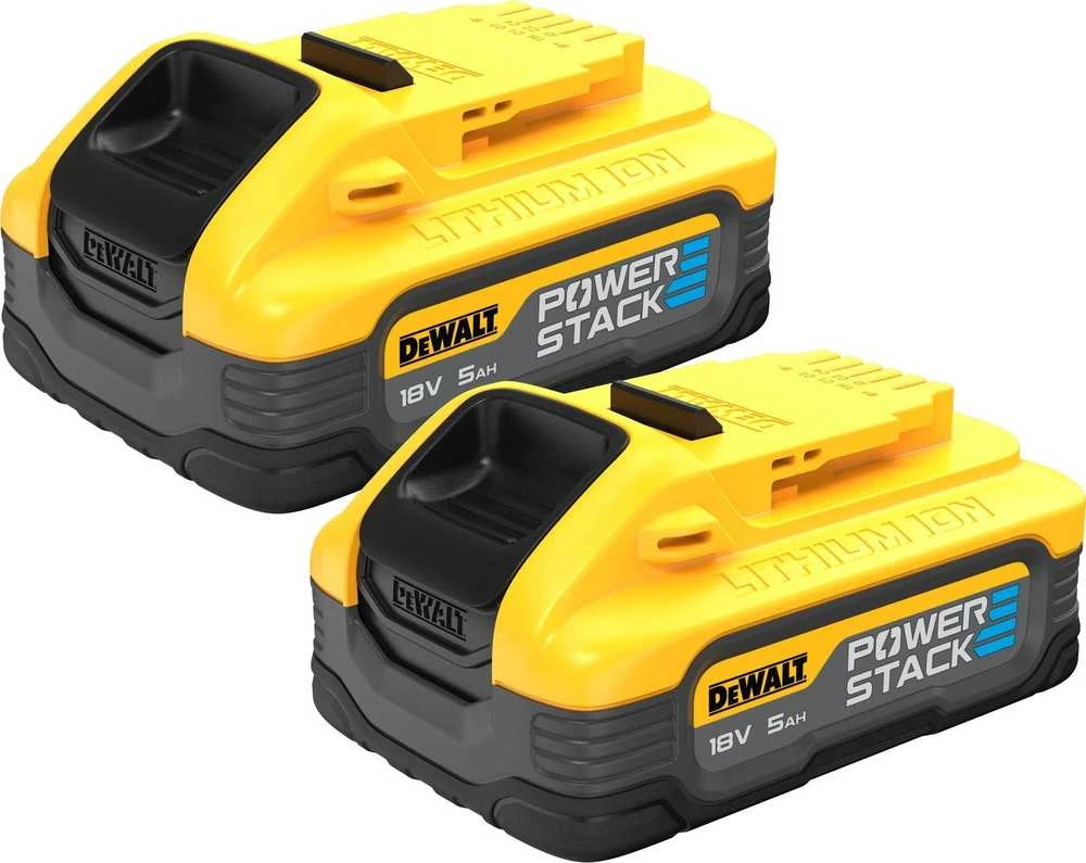 DeWALT Powerstack akumuliatoriai DCBP518H2 18V, 2x5.0 Ah