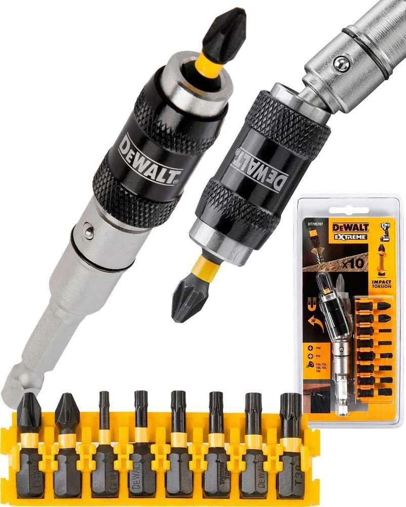 Sukimo antgalių komplektas DeWalt DT70705; 40 vnt.