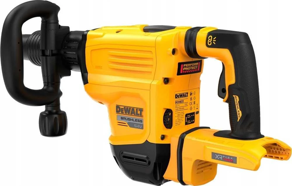 DeWALT DCH832 54V kombinuotas perforatorius šonu