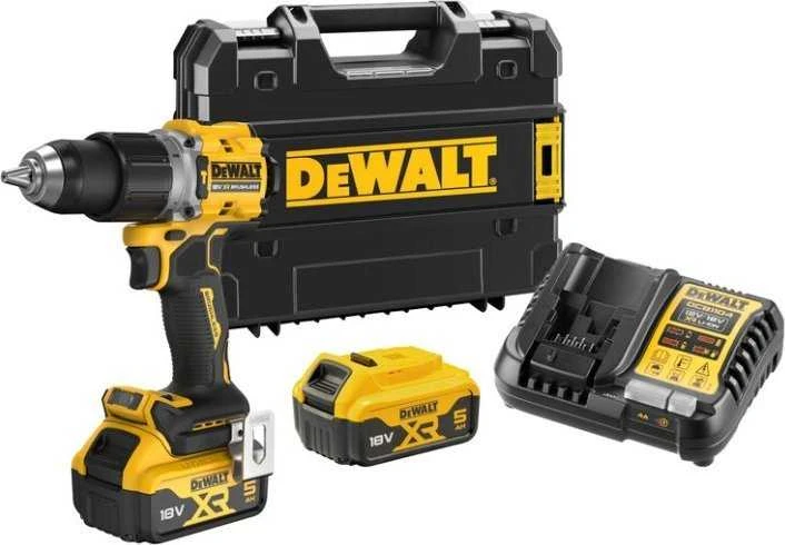 Smūginis gręžtuvas-suktuvas DeWalt DCD805P2T-QW; 18 V; 2x5,0 Ah akum.