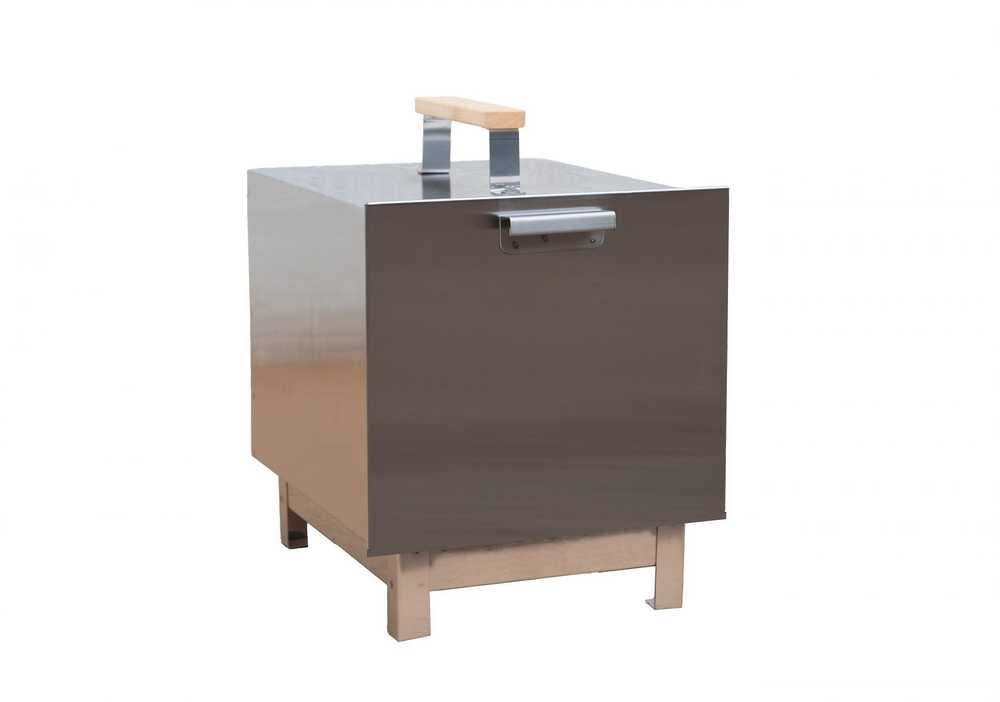 Abas_Smokeho RŪKYKLA ABAS NERŪD PLIENO 45L 42X40CM