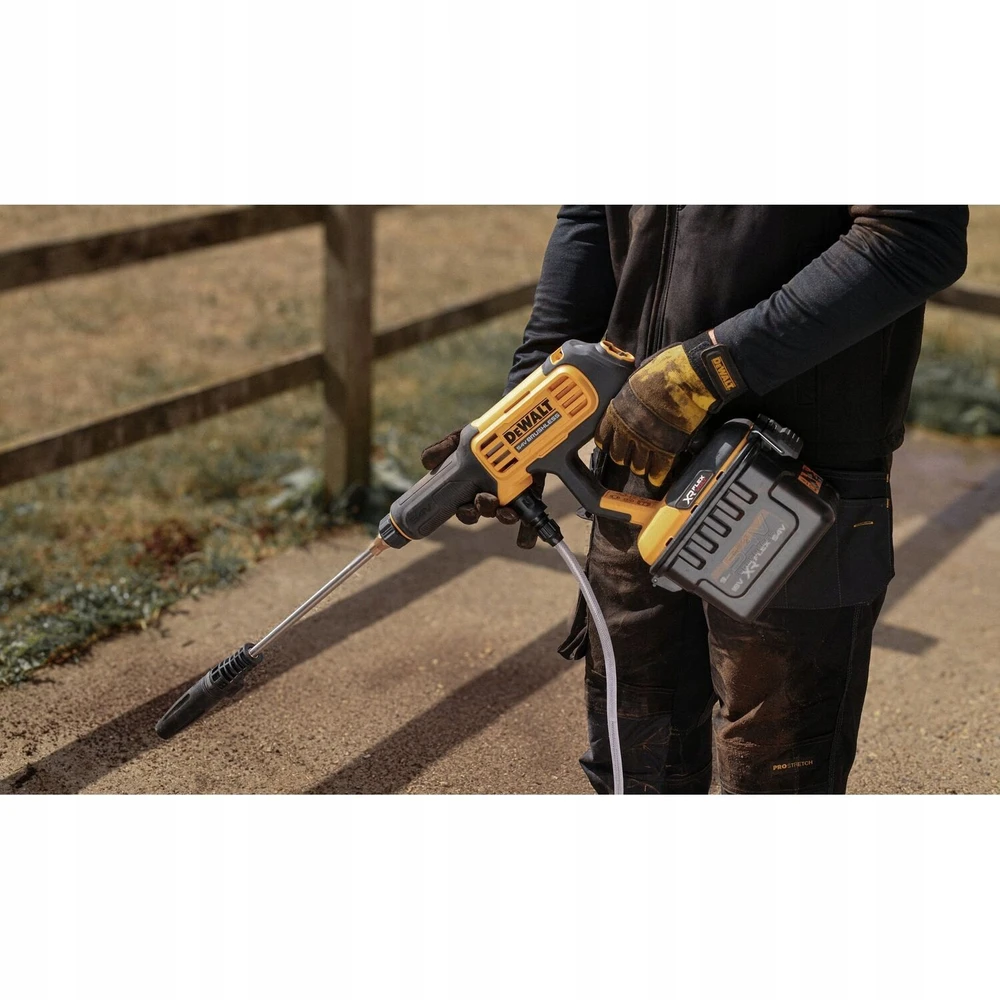 Akumuliatorinė slėginė plovykla Dewalt DCMPW1000N; 54 V; (be akumuliatoriaus ir pakrovėjo)