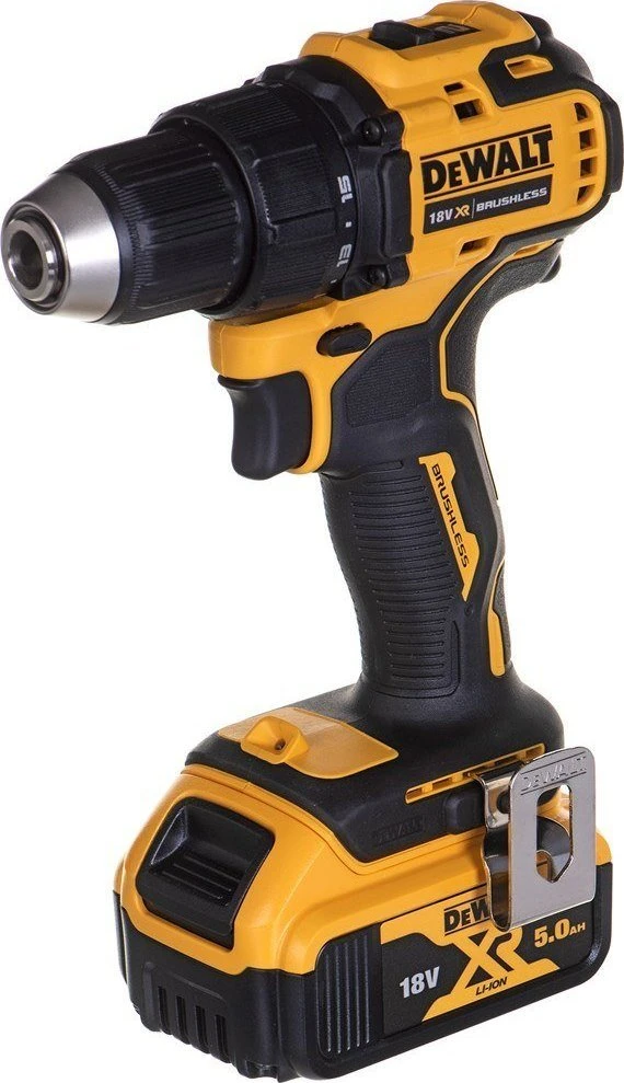Suktuvas-gręžtuvas DeWalt DCD708P3T-QW; 18 V; 3x5,0 Ah akum.