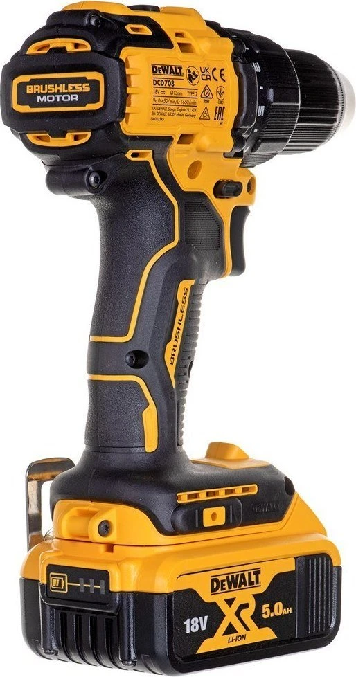 Suktuvas-gręžtuvas DeWalt DCD708P3T-QW; 18 V; 3x5,0 Ah akum.