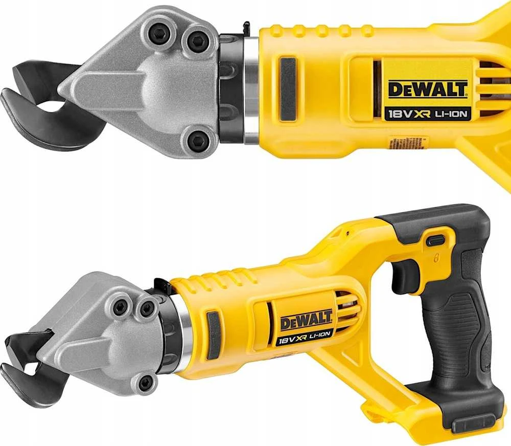 Akumuliatorinis skardos kirpimo žirklės DeWalt DCS496N-XJ; 18 V (Be akumuliatoriaus ir pakrovėjo)
