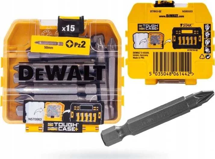 Bitų rinkinys 15 vnt. DeWalt DT7912-QZ