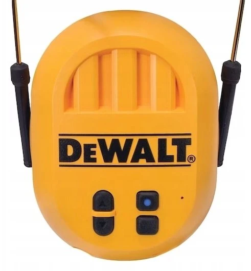 Dewalt DPG17-BX Protective headphones with Bluetooth Juodas, Geltona
