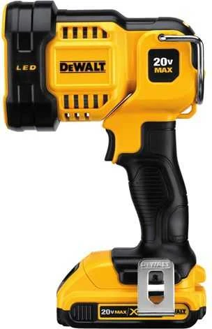 DeWalt akumuliatorinis prožektorius DCL043-XJ, 18 V, be akumuliatoriaus ir kroviklio