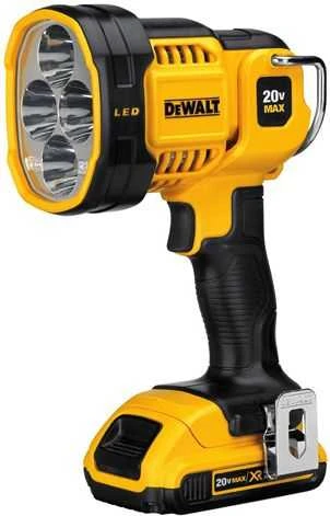 DeWalt akumuliatorinis prožektorius DCL043-XJ, 18 V, be akumuliatoriaus ir kroviklio