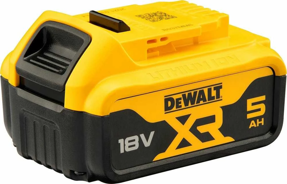 DeWalt 18V XR 5Ah akumuliatorius su viršutine jungtimi
