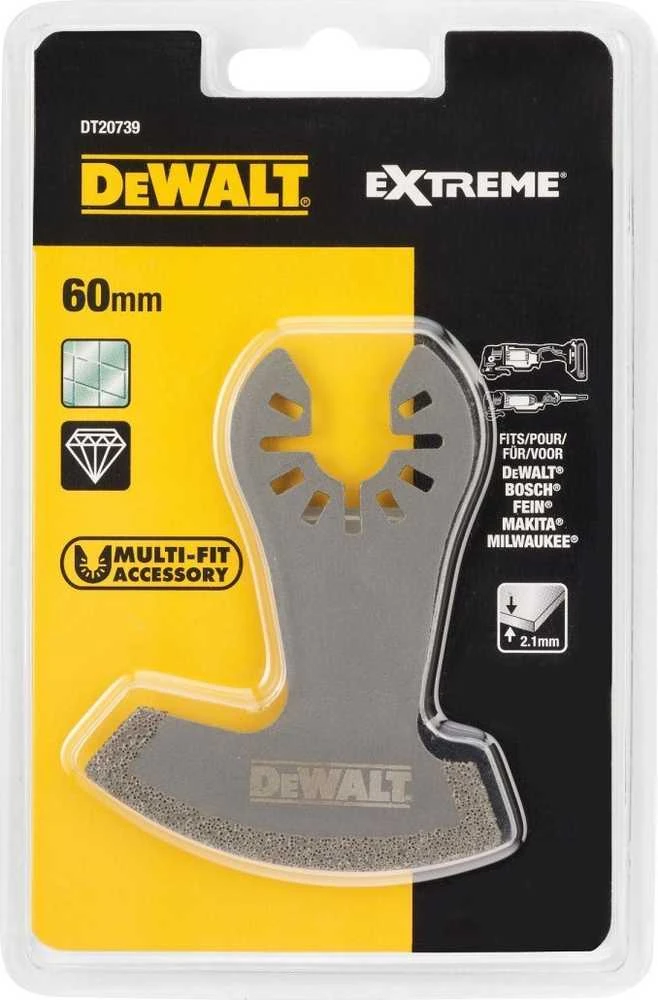 Pusapvalis deimantinis pjūklelis DeWalt DT20739-QZ; 75x60 mm