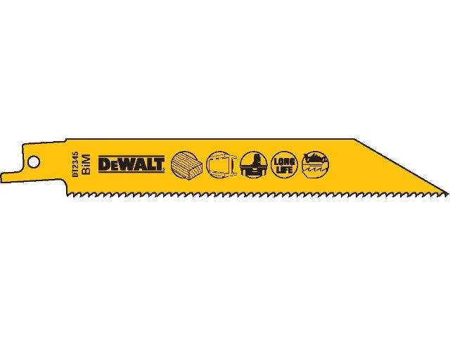 DEWALT BRZESZCZOT SZABL. 152x2,5mm S922VF UNIWERSALNY /5szt