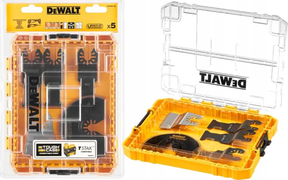 Priedų rinkinys DeWalt DT20761-QZ; 5 vnt.