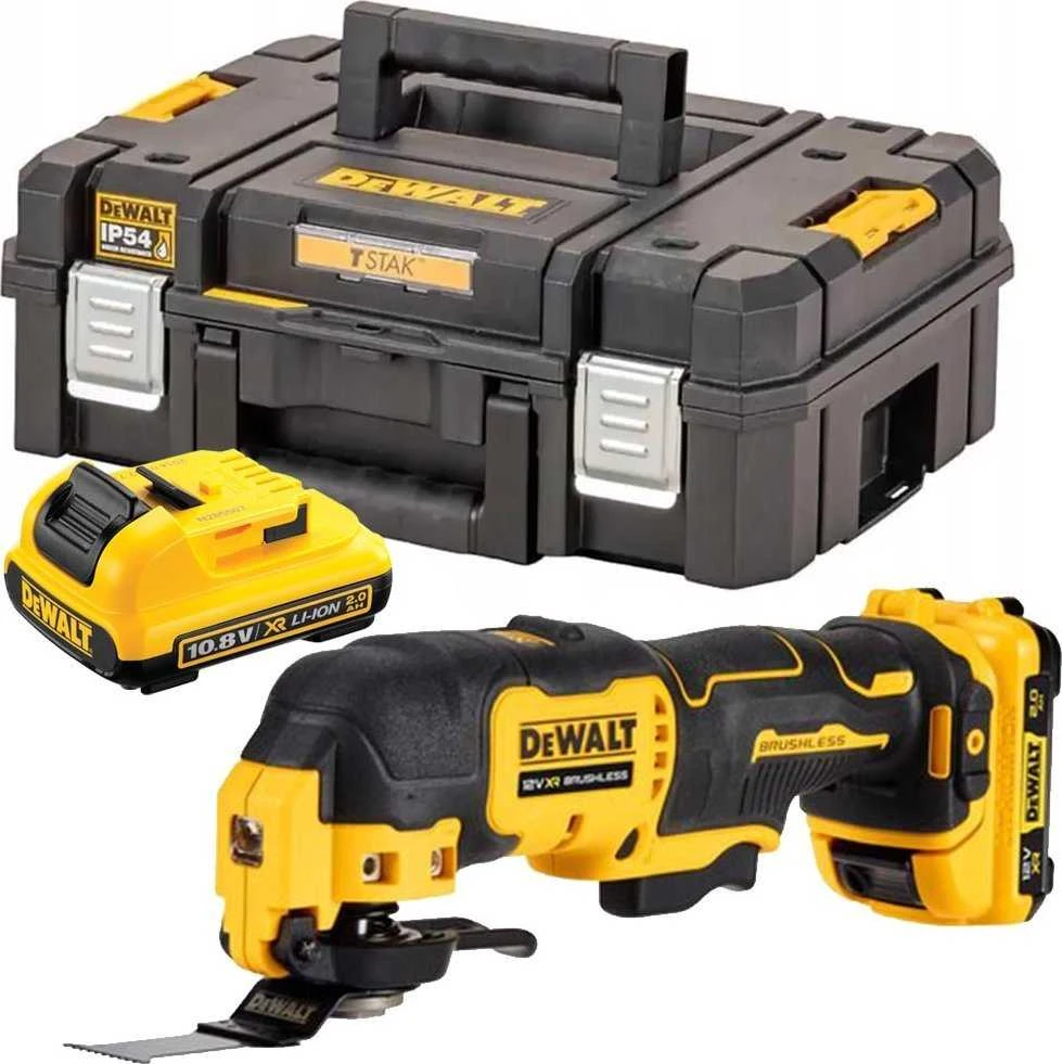 De Walt Daugiafunkcinis įrankis DeWalt DCS353D2-QW; 12 V; 2x2,0 Ah akum.