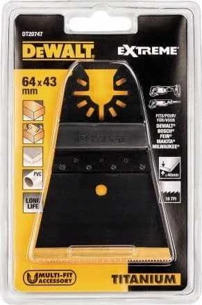 Įpjaunamasis pjūklelis DeWalt DT20747-QZ; 64x43 mm