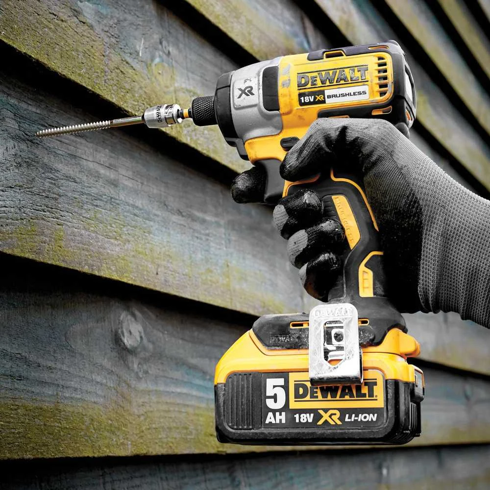Dewalt Smūginis suktuvas DCF887P2, 18 V (2 x 5Ah) Li-ion XR, bešepetėlinis