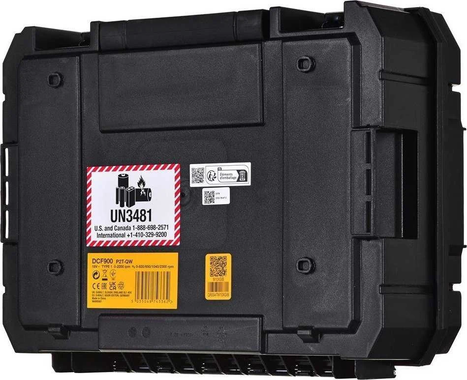 Dewalt Akumuliatorinis smūginis veržliasukis DCF900P2T-QW, 18V, 1/2", 2x5.0 Ah