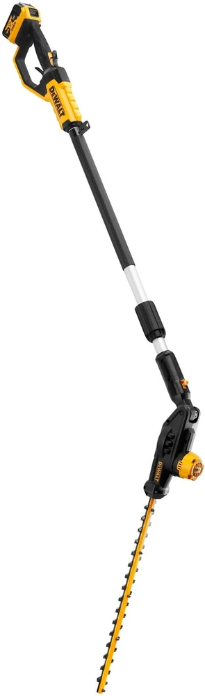 DEWALT akumuliatorinės gyvatvorių žirklės ilgu kotu DCMPH566P1 18V 55cm 1x5,0Ah