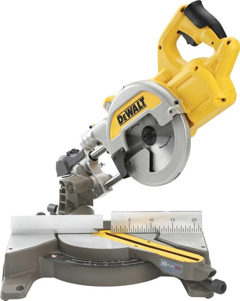 DEWALT FLEXVOLT MITER SAW 54V / 18V 216mm 2 x 6.0Ah LI-ION DCS777T2