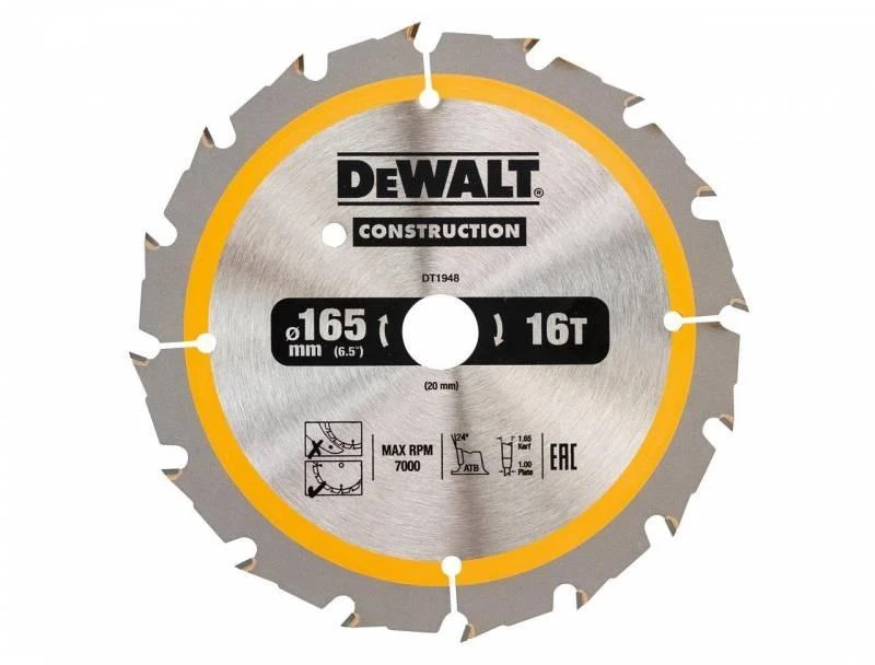 Tarcza DEWALT diskinis pjūklas 190x30mmx18z