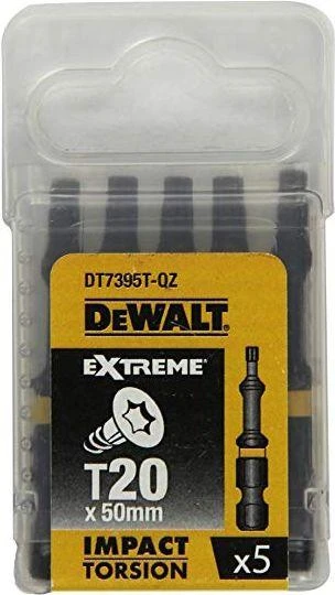 Smūginių sukimo antgalių rinkinys DeWalt DT7395T-QZ (5 vnt.)