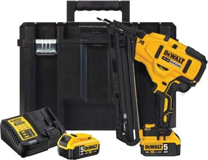 DEWALT NAILER 18V 16Ga 32-63mm 2x5.0Ah BRUSHLES DCN650P2