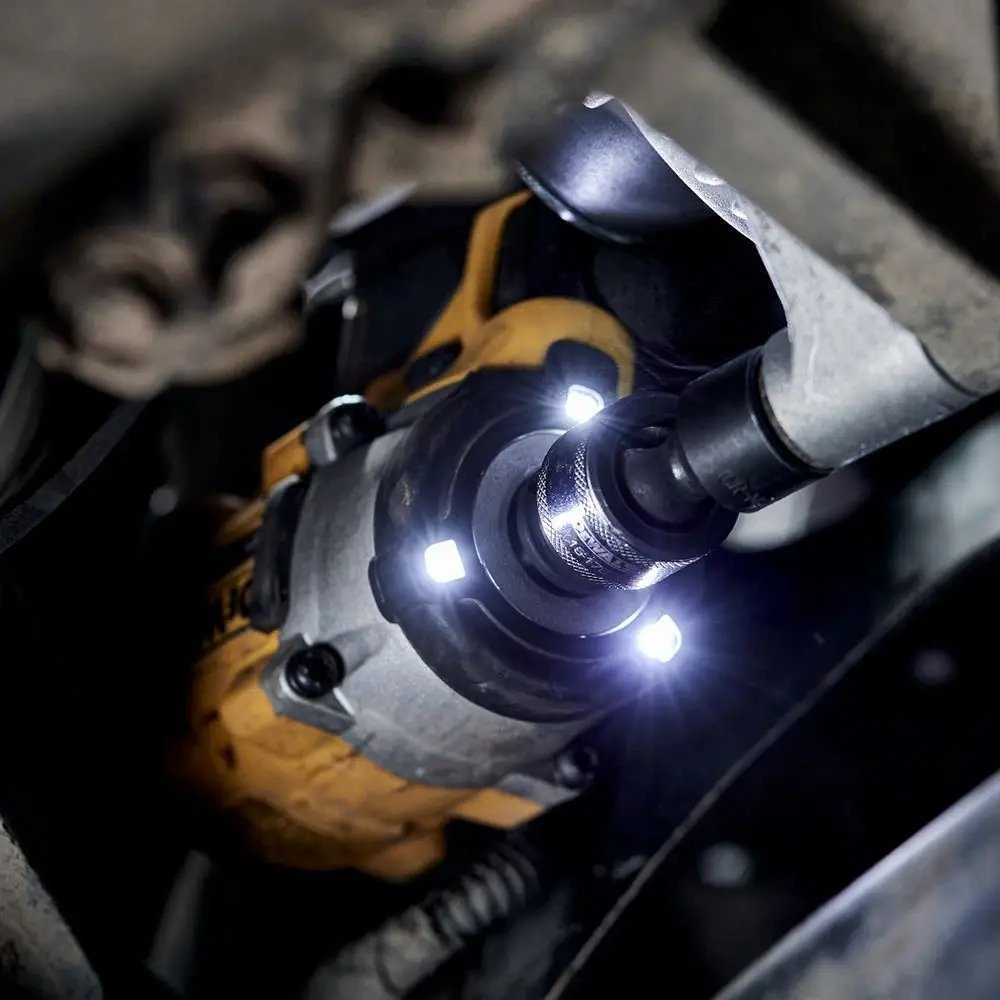 Smūginis veržliasukis DeWalt DCF921P2G-QW; 18 V; 2x5,0 Ah akum.