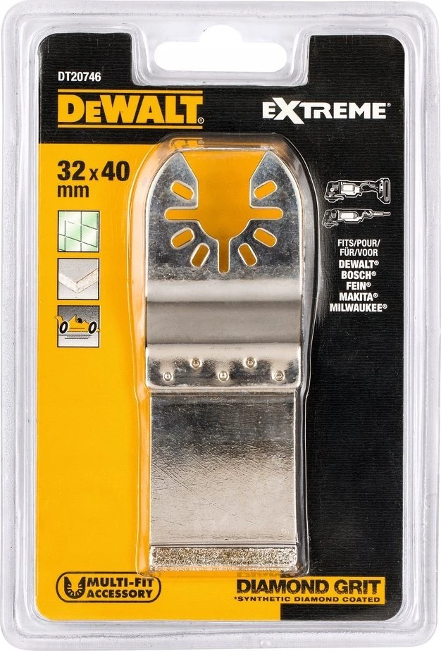 DEWALT MT PJŪKLELIS 32x40mm DEIMANTINIS KERAMINĖMS PLYTELĖMS