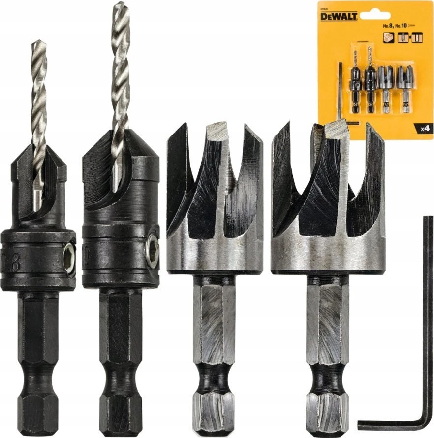 Grąžtas Stanley Grąžtų komplektas DeWalt DT7620-QZ; 4 vnt.