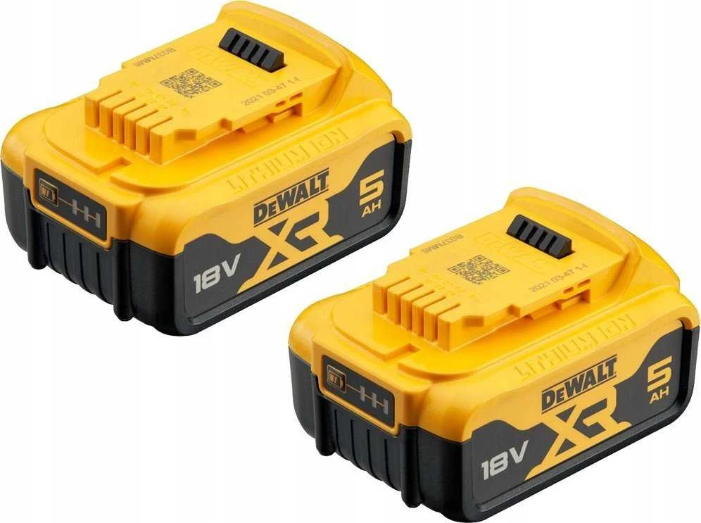 Priedų rinkinys DeWalt DCB184P2-XJ; 18 V; 2x5,0 Ah akum.